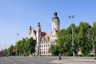 Neues Rathaus - Leipzig, Germany clipart