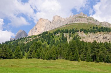 Catinaccio/rosengartenspitze - dolomites, İtalya