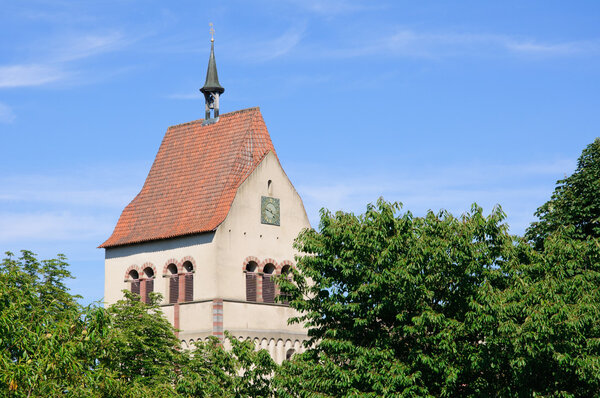Minster of St.Mary and St.Mark's in the Monastic Island of Reichenau Island. One the World Heritage Sites in Germany