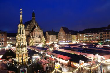 Christkindlesmarkt in Nuremberg clipart