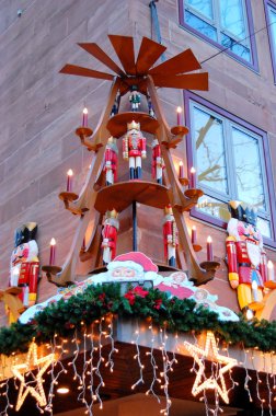 2007 kış aylarında alınan Almanya'da Noel pazarı