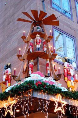 Christmas market in Germany, Taken in winter 2007 clipart