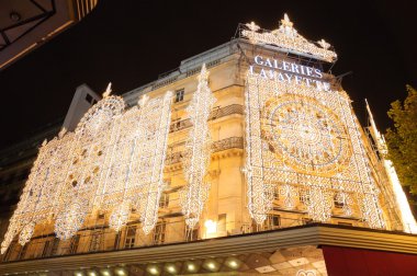 Christmas illuminations in Paris, Taken in winter 2009 clipart