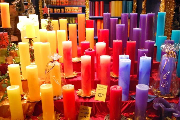Plameny svíček — Stock fotografie