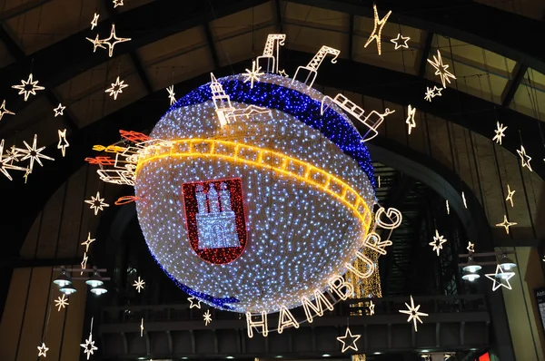 Christmas illuminations — Stock Photo, Image