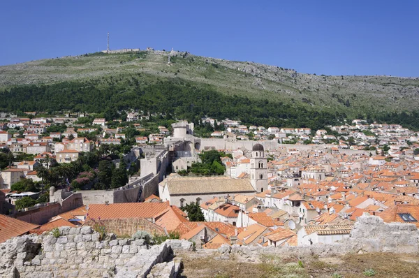 Cidade Velha Dubrovnik Património Mundial — Fotografia de Stock