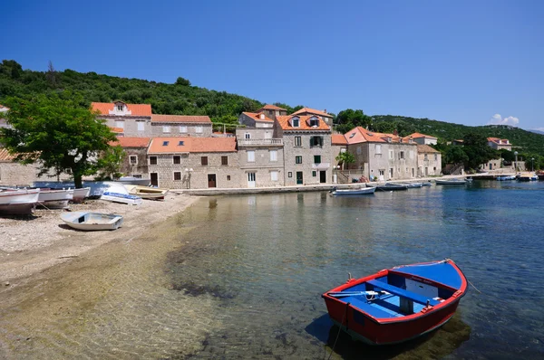 Mar Adriático Praia Dubrovnik Croácia — Fotografia de Stock