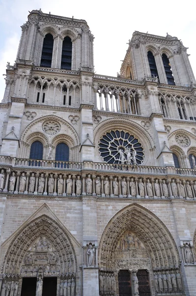 Katedra Notre Dame Paryżu — Zdjęcie stockowe