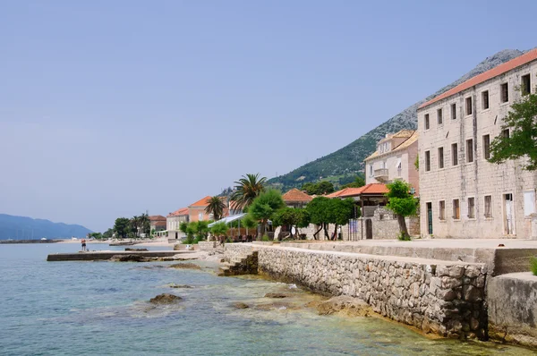 Orebi Chorwacji Wzdłuż Adriatyku — Zdjęcie stockowe