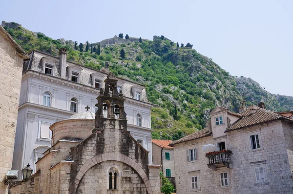 Kotor Στο Μαυροβούνιο Μνημείο Παγκόσμιας Πολιτιστικής Κληρονομιάς Φυσικό Και Culturo — Φωτογραφία Αρχείου