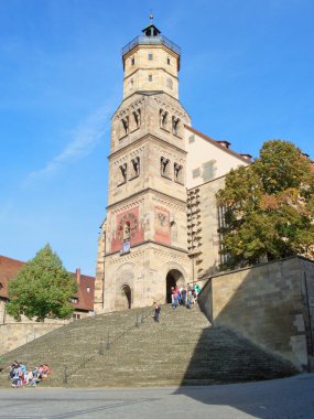 St.Michael's Church in Schwäbisch Hall, Germany clipart