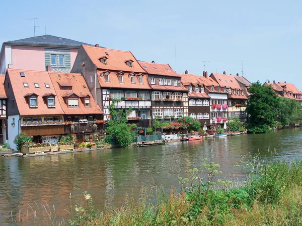 Malé Benátky Bambergu Seznamu Světového Dědictví Unesco Německu — Stock fotografie