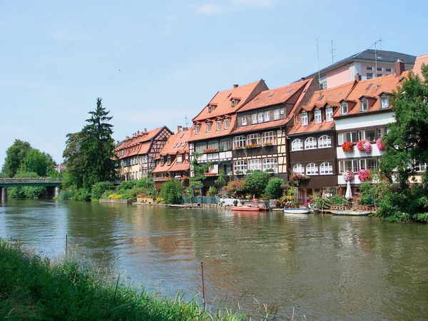 Klein Venetië Bamberg World Heritage Site Fichtelgebirge — Stockfoto