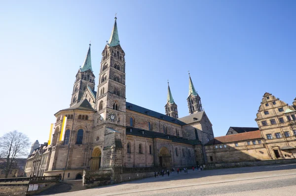 Cathédrale Bamberg Site Patrimoine Mondial Allemagne — Photo