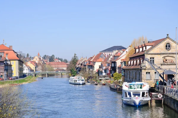 Pequena Veneza Bamberg Património Mundial Alemanha — Fotografia de Stock