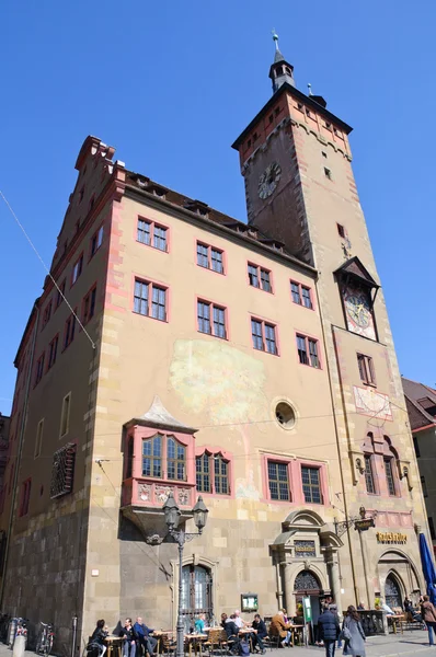 Town Hall Würzburg Germany — Stock Photo, Image