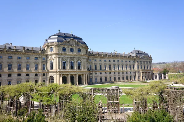 Residenz Würzburgu Světového Dědictví Unesco Německu — Stock fotografie