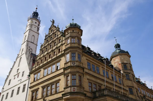 Town Hall Rothenburg Der Tauber Germany — Stock Photo, Image