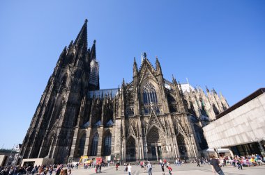 Cathedral in Cologne, Germany. One of the World Heritage Sites in Germany clipart