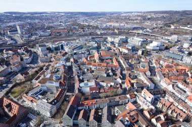 View from the Ulm Minster clipart