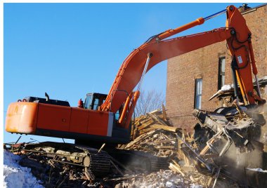 City Demolition clipart