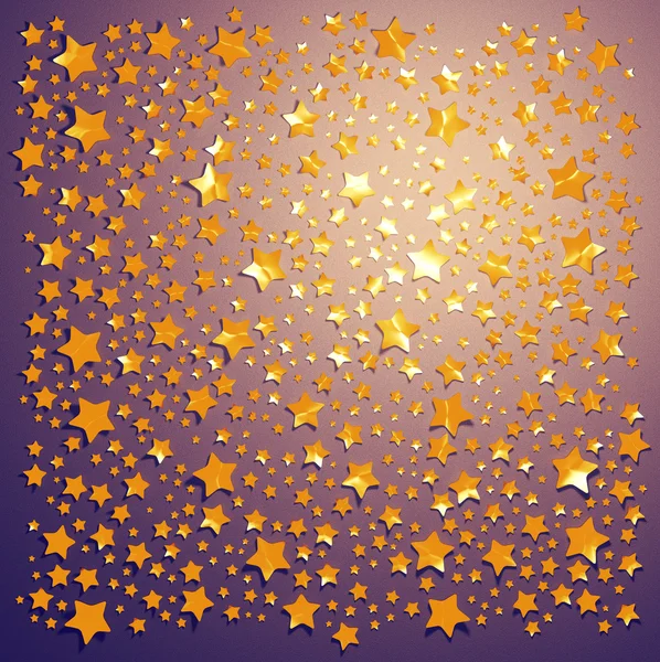 Stjärnan som formas konfetti — Stockfoto