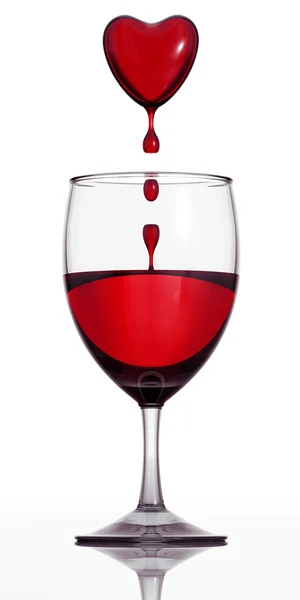 Bloed wijn. — Stockfoto
