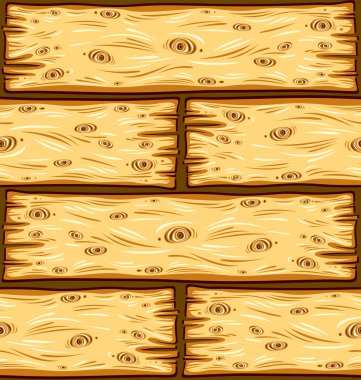 Wooden boards seamless pattern.