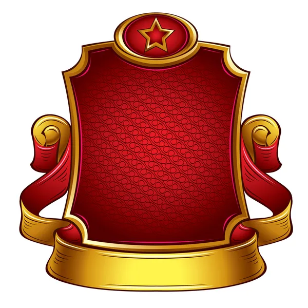 Emblema estilo retro URSS . — Vetor de Stock