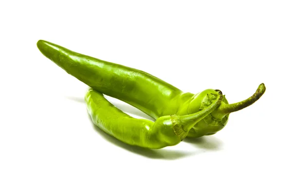 Зеленый острый перец — стоковое фото