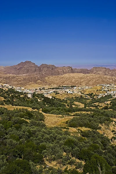 Farming village near Petra — Stock Photo, Image