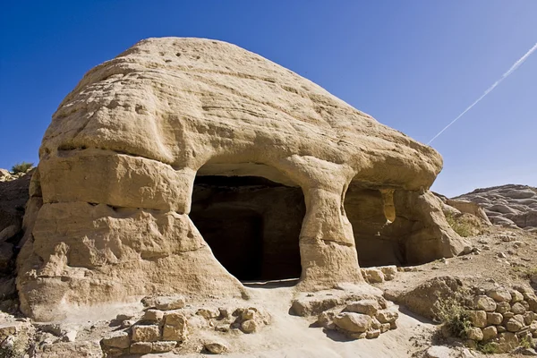 Túmulo antigo em Petra — Fotografia de Stock