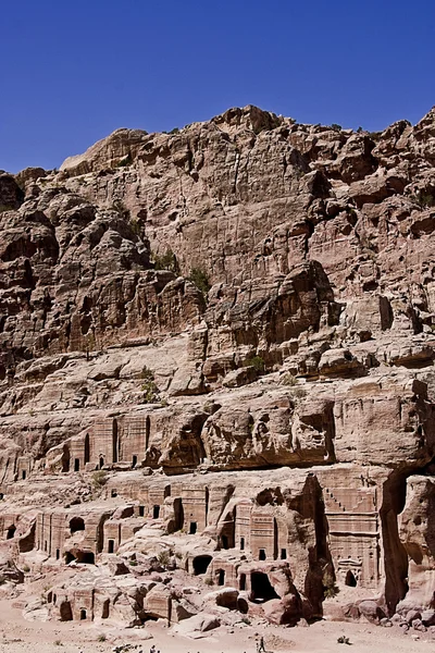 Petra Ancient Tombs — Stock Photo, Image