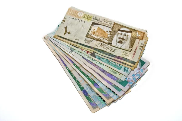 Saúdský měna Stock Obrázky