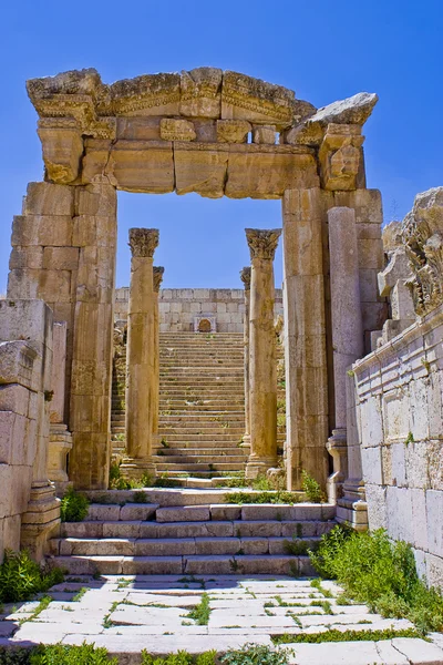 Stairs to Artemus Temple — Stock Photo, Image