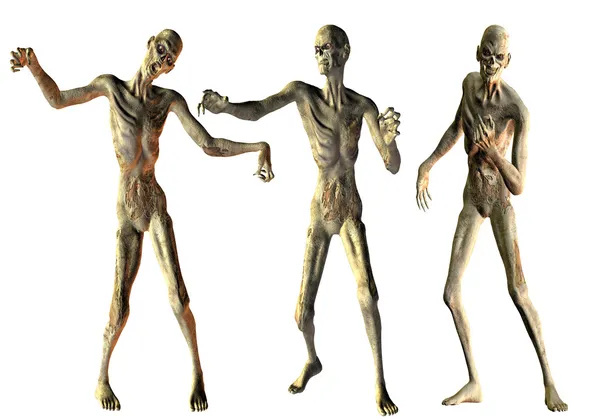 Danza de los zombies muertos vivientes —  Fotos de Stock