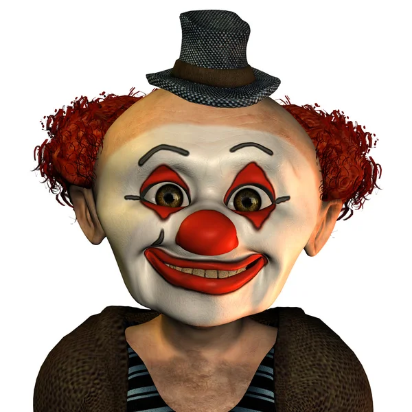 Happy clown — Stock Photo, Image