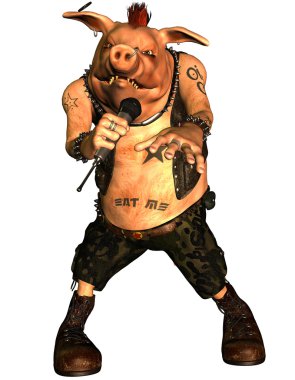 Rock Pig clipart