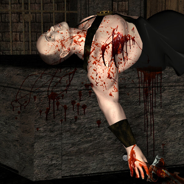 Раненые воины
