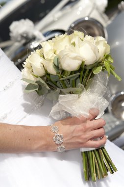 Bride's bouquet clipart