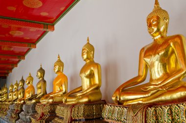 Buddha figures clipart