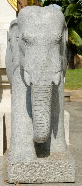 Elefante de pedra — Fotografia de Stock