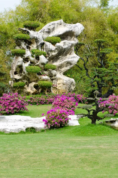 Beaux jardins en Thaïlande — Photo
