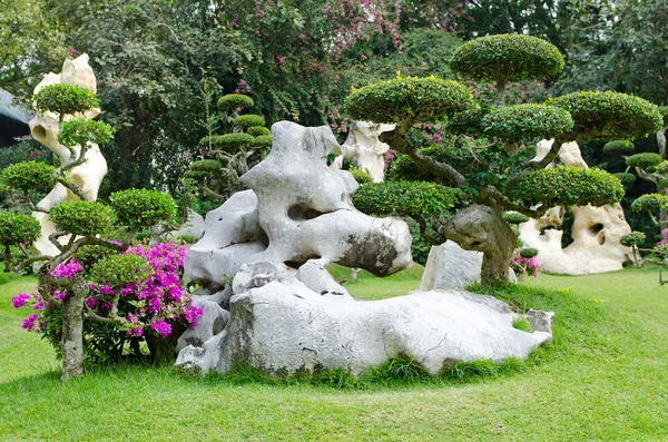 Belos jardins na Tailândia — Fotografia de Stock