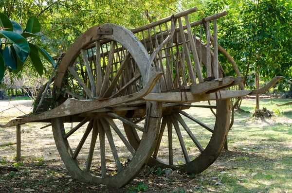 stock image Old ox cart Thailand