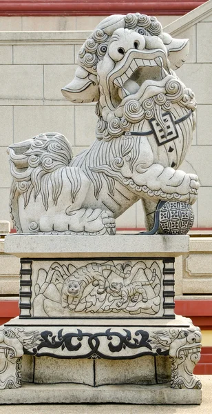 Kámen Figura Thajsku Chrámu — Stock fotografie