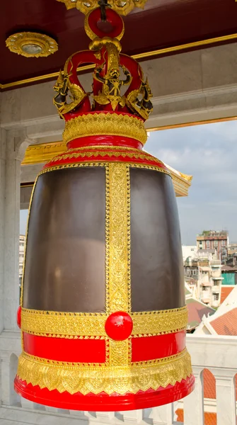 Zvonek buddhistický chrám — Stock fotografie