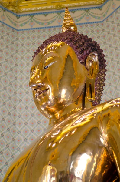 Ouro Sólido Buda Bangkok — Fotografia de Stock