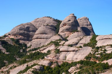 Montserrat dağ, Katalonya, İspanya