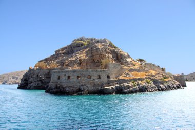 Spinalonga clipart